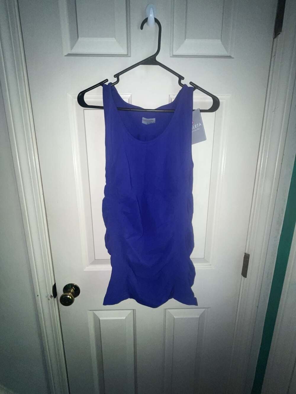 Athleta Breathe Tank Top Blue Size XL